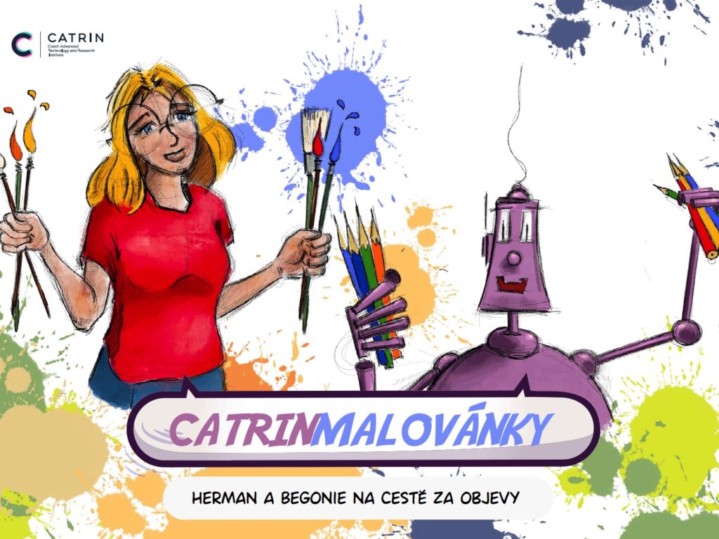 CATRIN colouring book cover